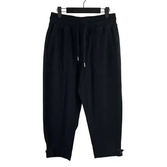 Athleta Black Farallon Weekender Jogger Ankle Pants Size Small - Picture 2 of 8